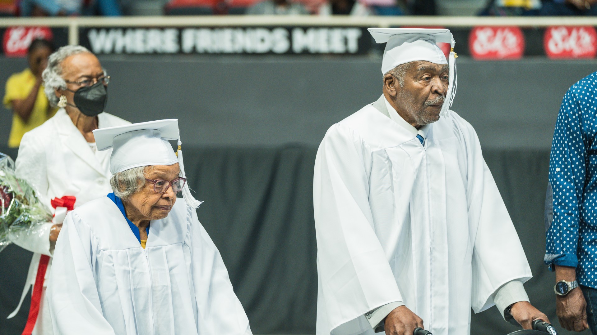 Alumni processing during Commencement 2023