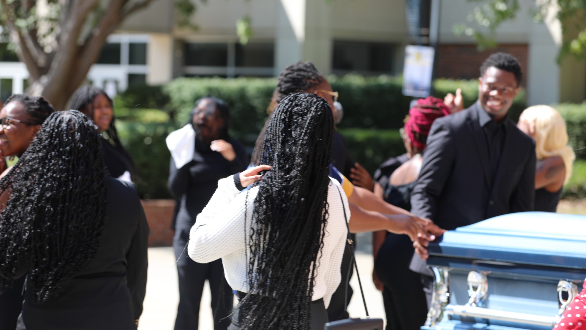 Bluefield State Mascot Funeral