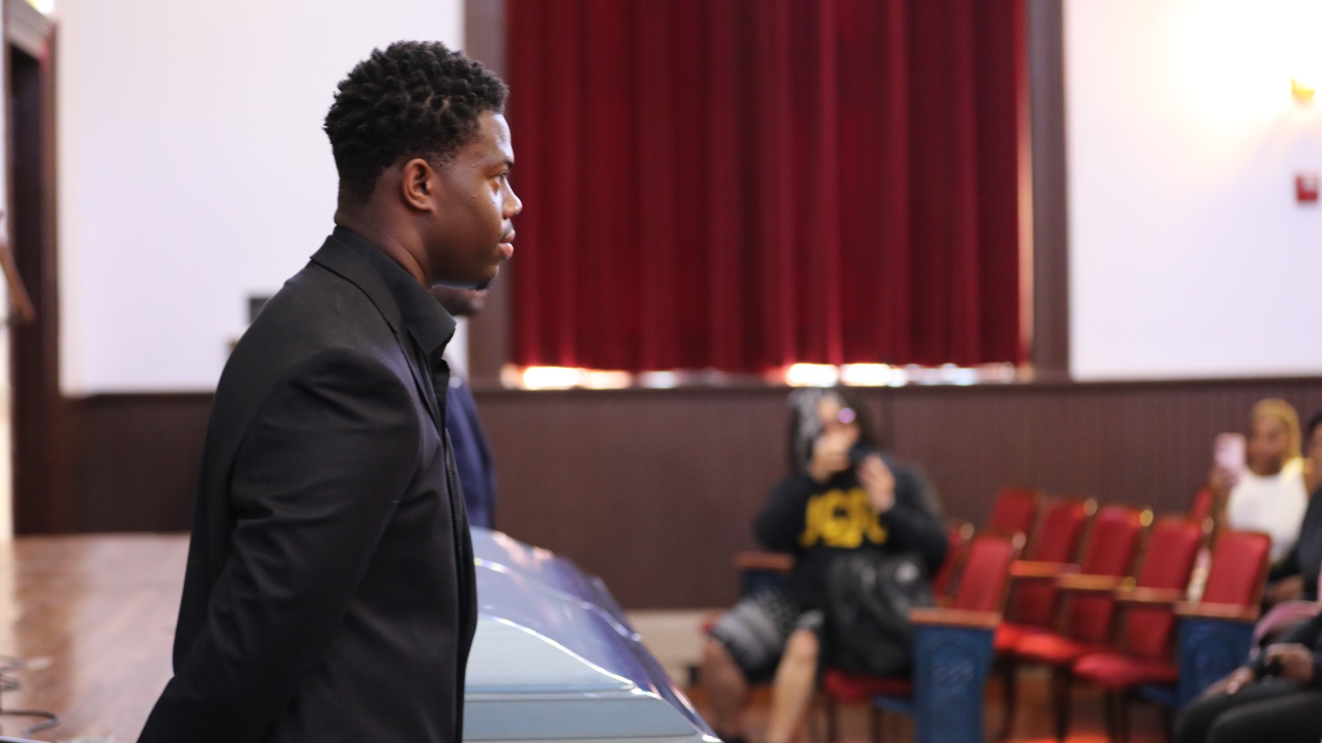 Bluefield State Mascot Funeral