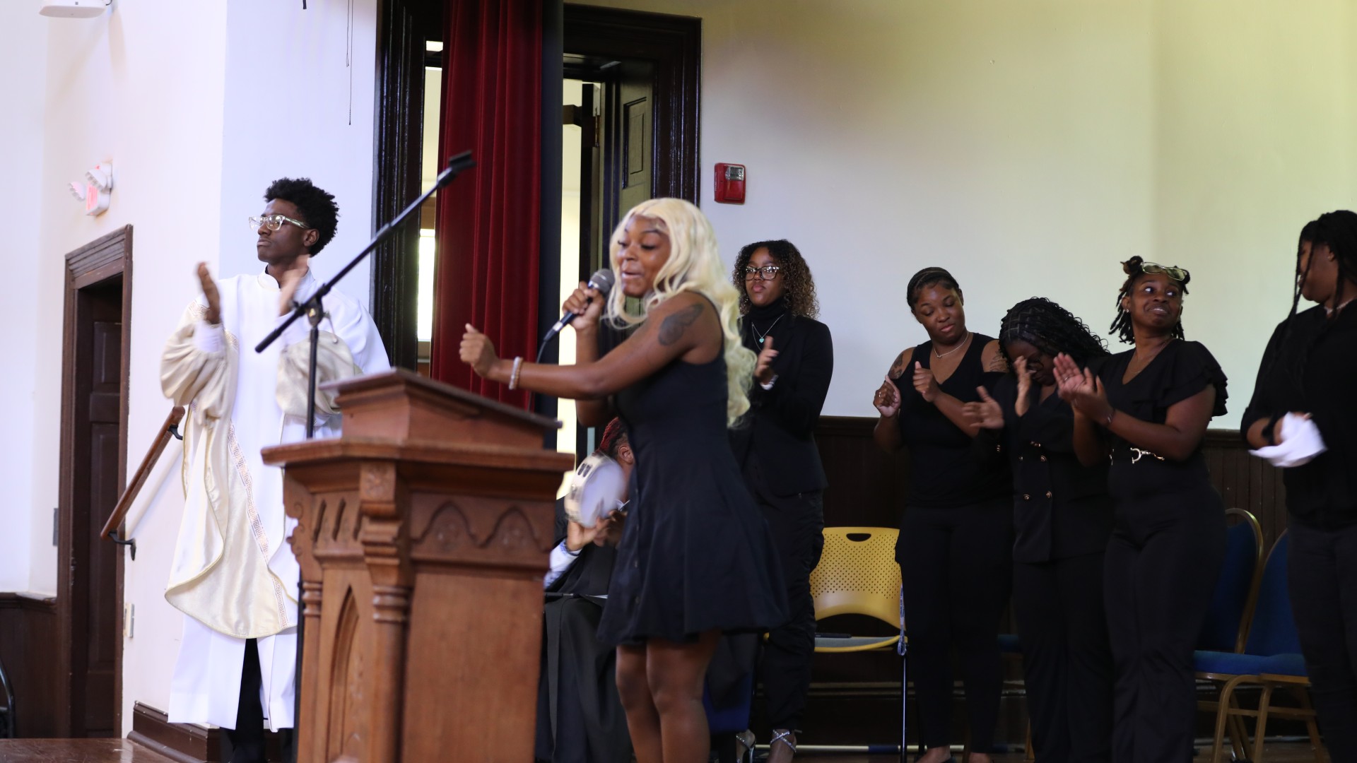 Bluefield State Mascot Funeral