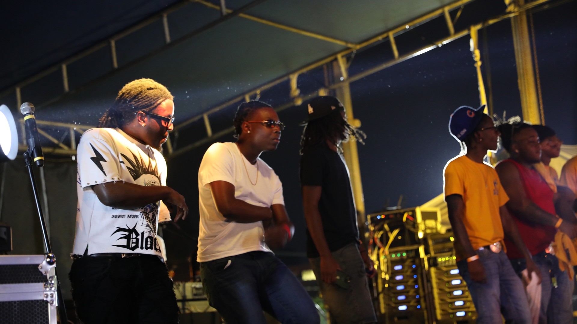 Students having a good time at the Rodeo Royale at Homecoming 2025