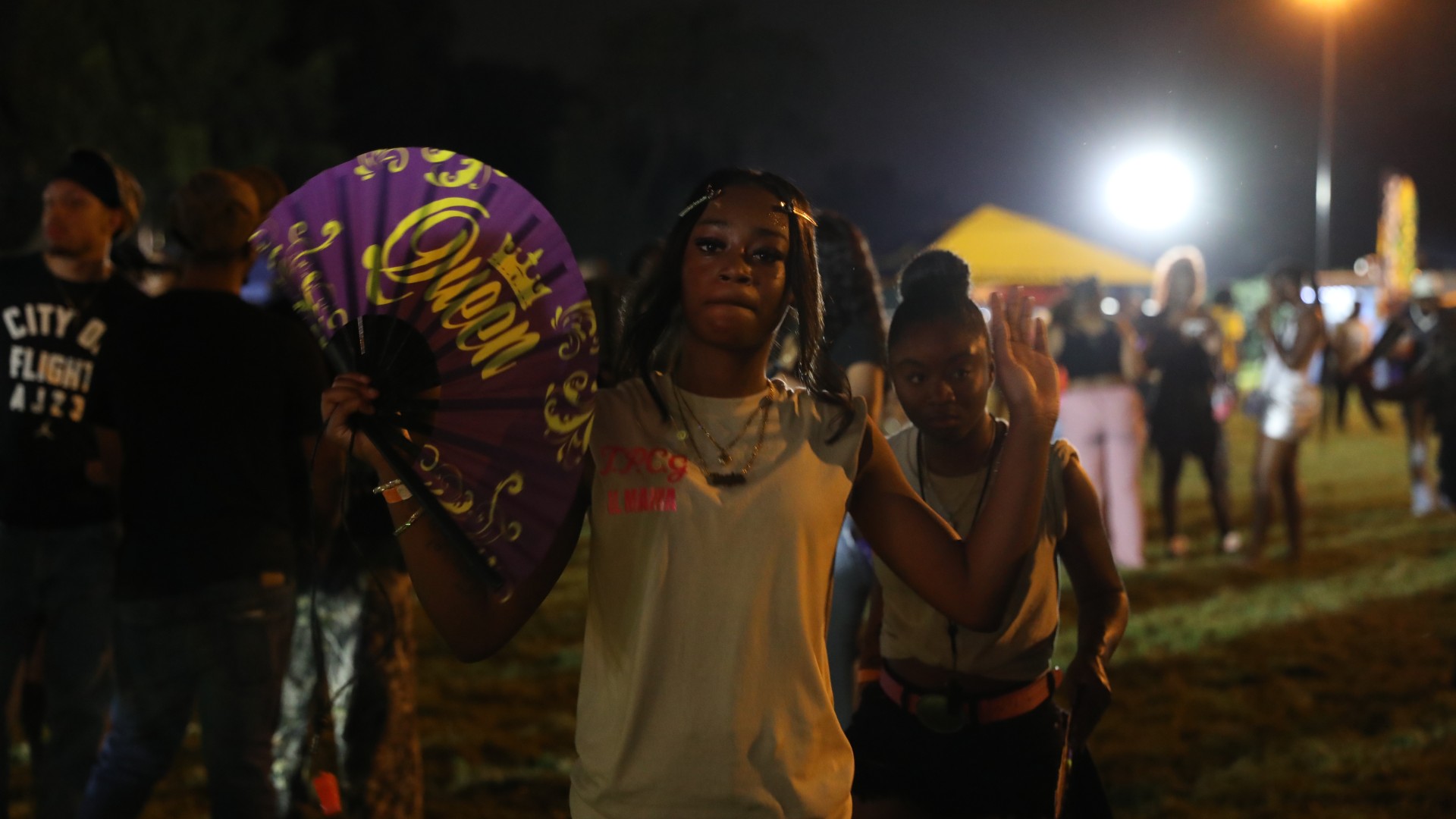 Students having a good time at the Rodeo Royale at Homecoming 2025