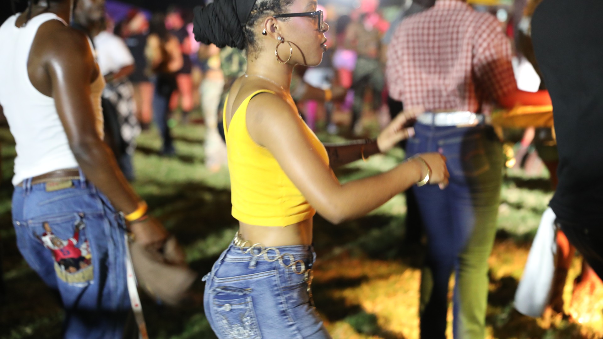 Students having a good time at the Rodeo Royale at Homecoming 2025