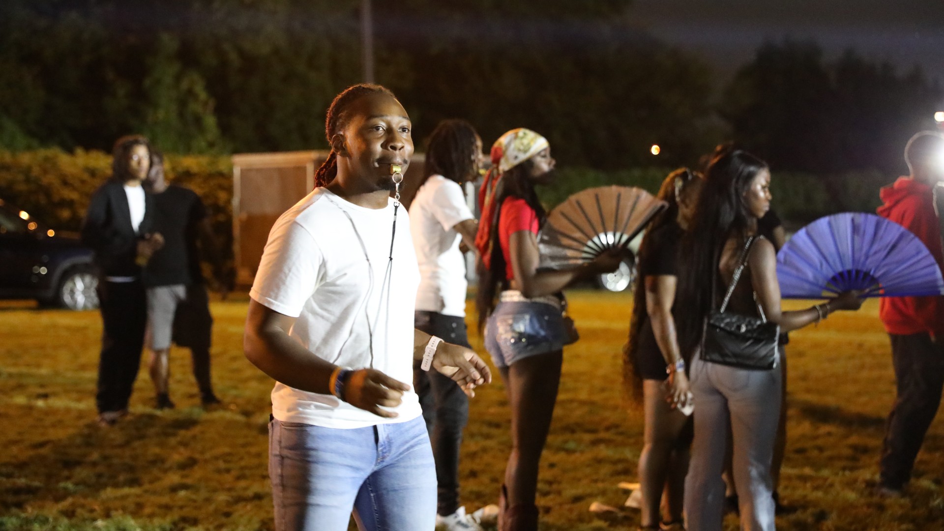 Students having a good time at the Rodeo Royale at Homecoming 2025