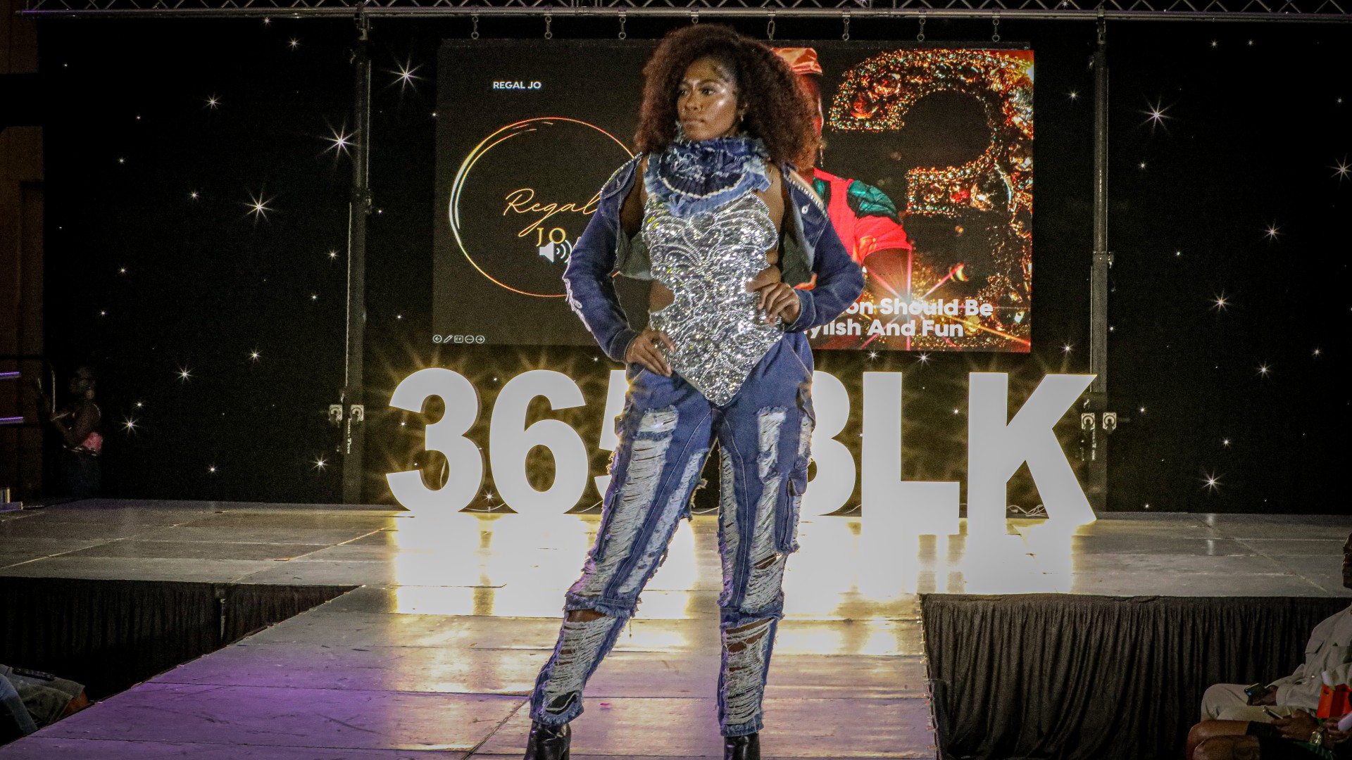 Photo of Student Models from the 2025 Fashion Show