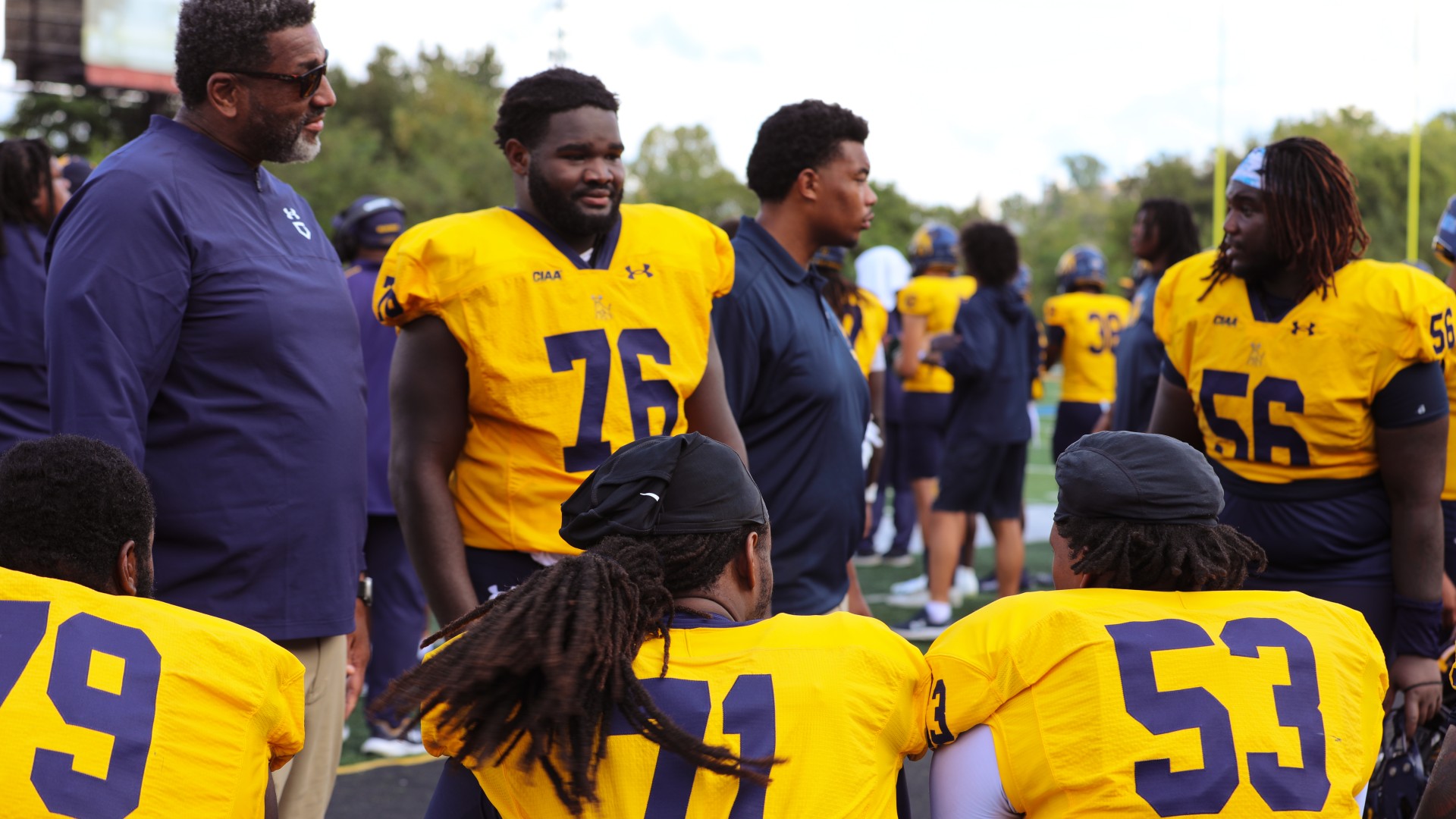 Photo from 2025 Homecoming Game vs. Bluefield