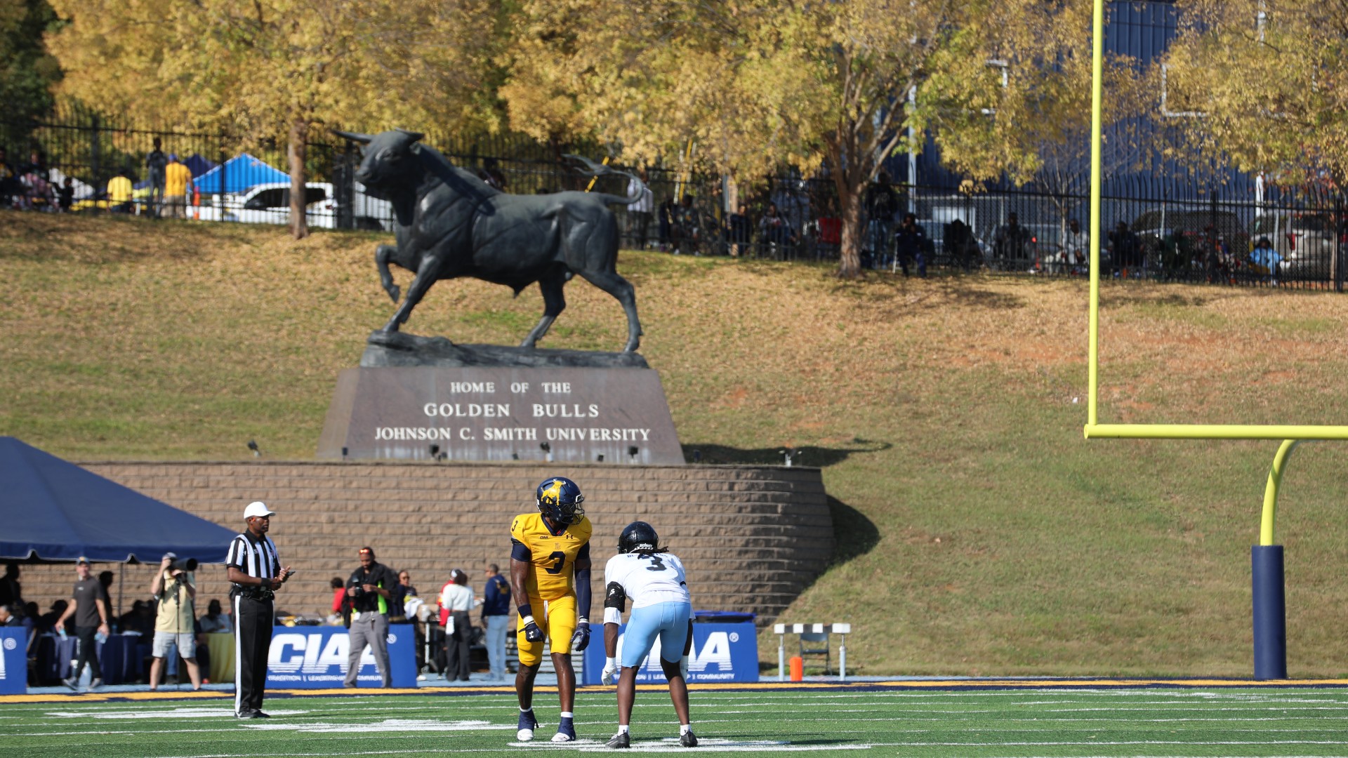 Football in the shadow of the bull