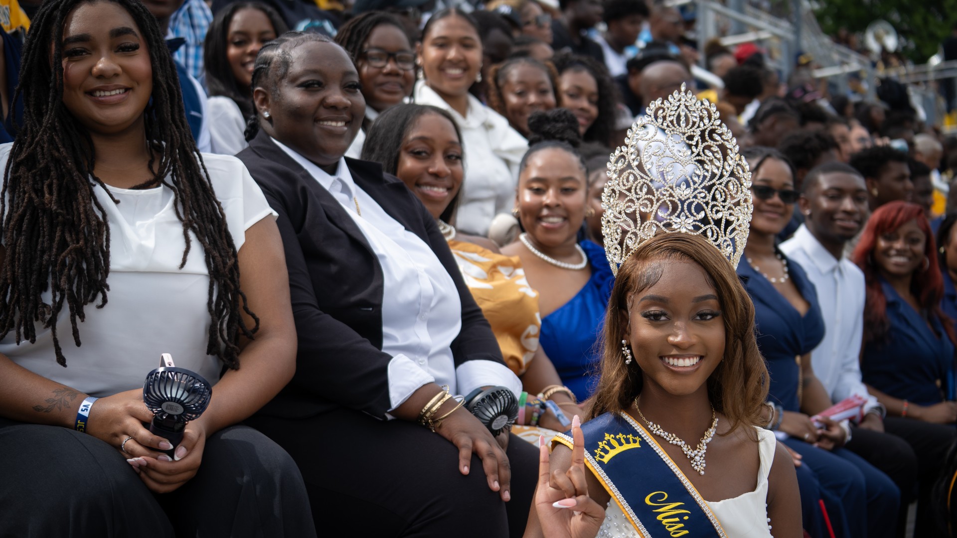 Photos from the 2025 Homecoming Game Crowds