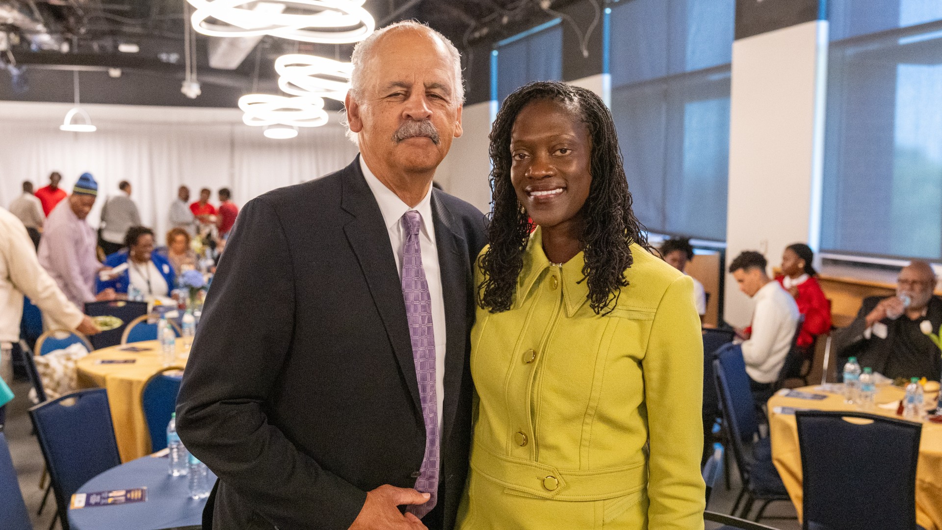 Stedman Graham and Dr. Kinloch