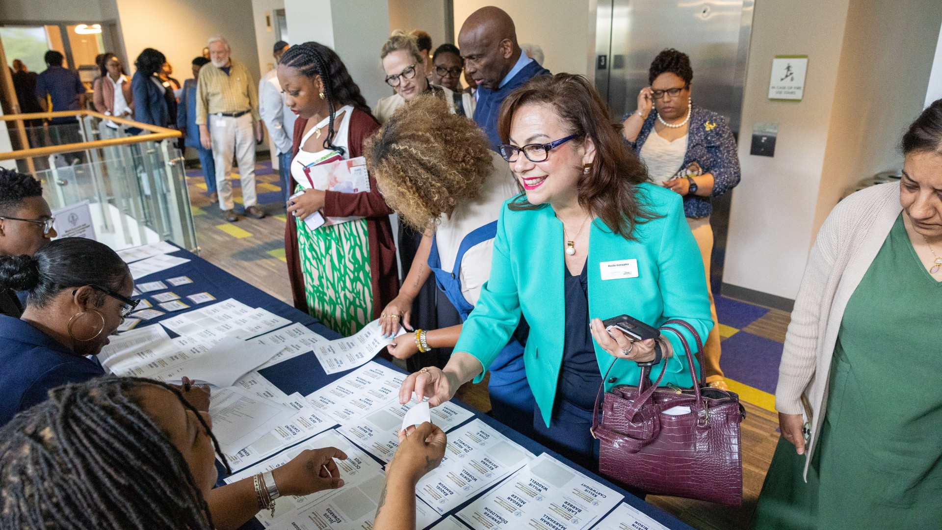 Black Economic and Education Summit Checkin
