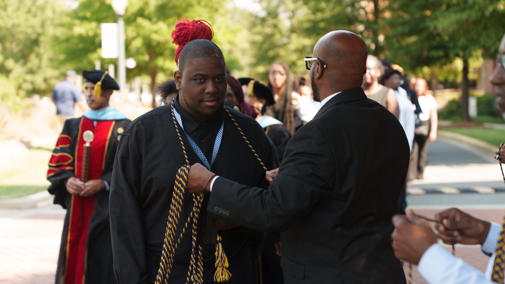 Photo from the Convocation Procession