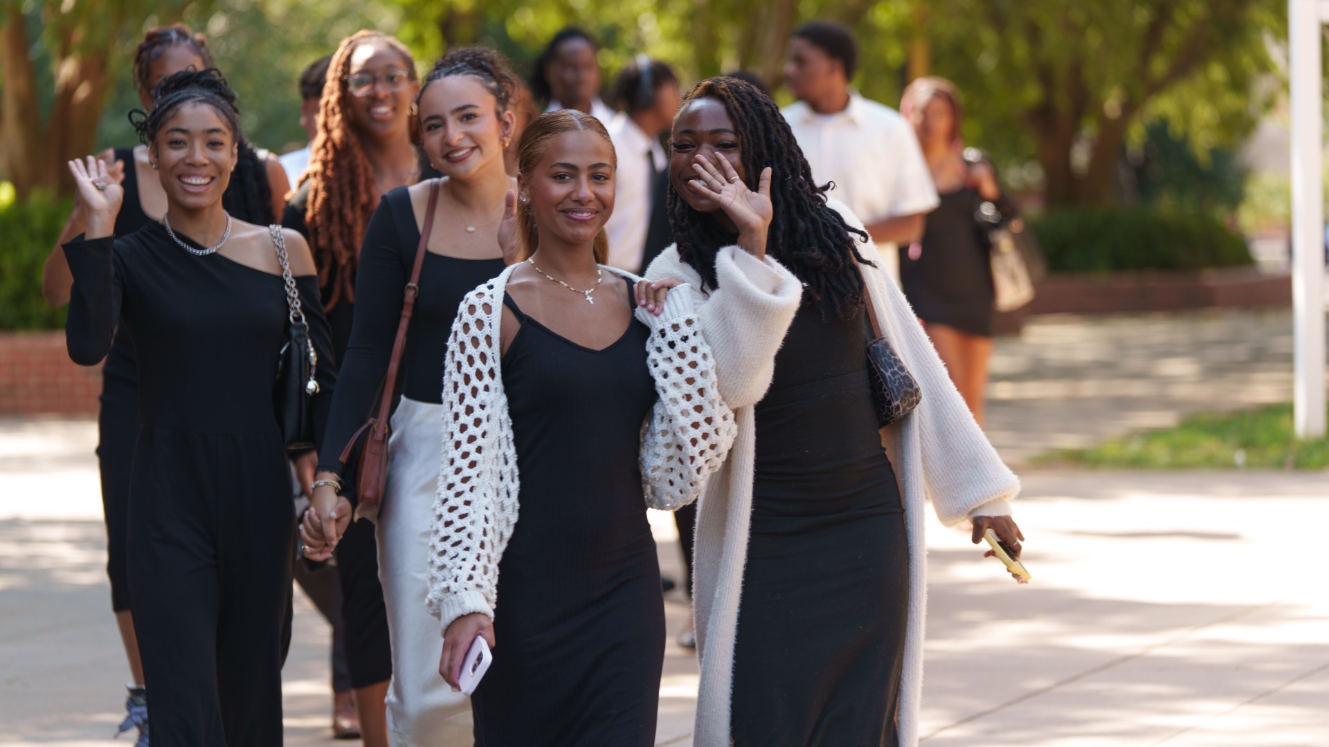 Photo from the Convocation Procession