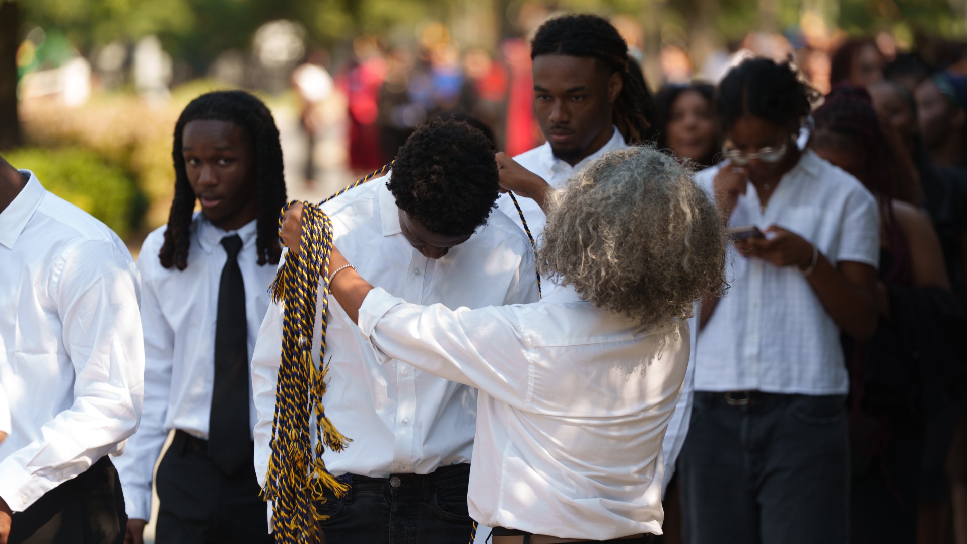 Photo from the Convocation Procession