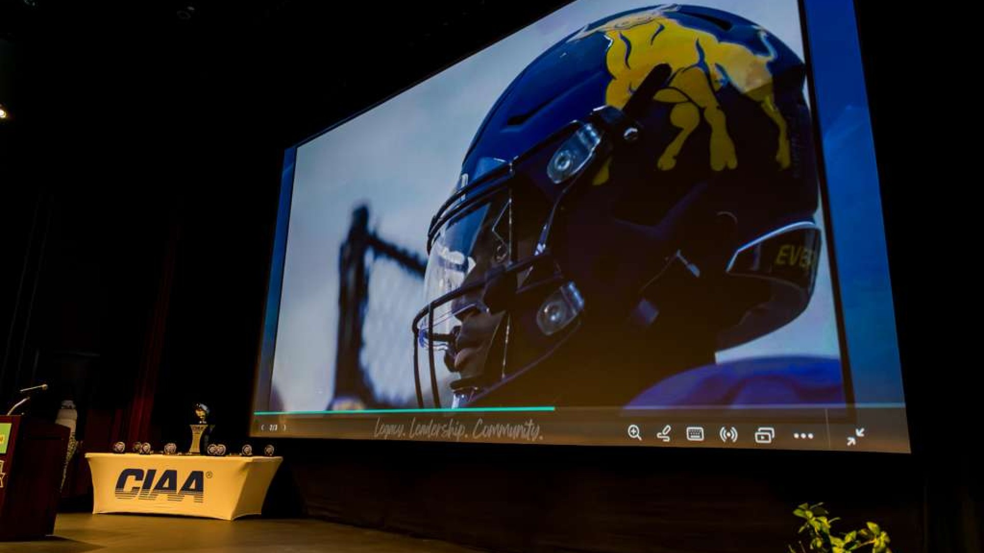 CIAA Football Banquet and awards