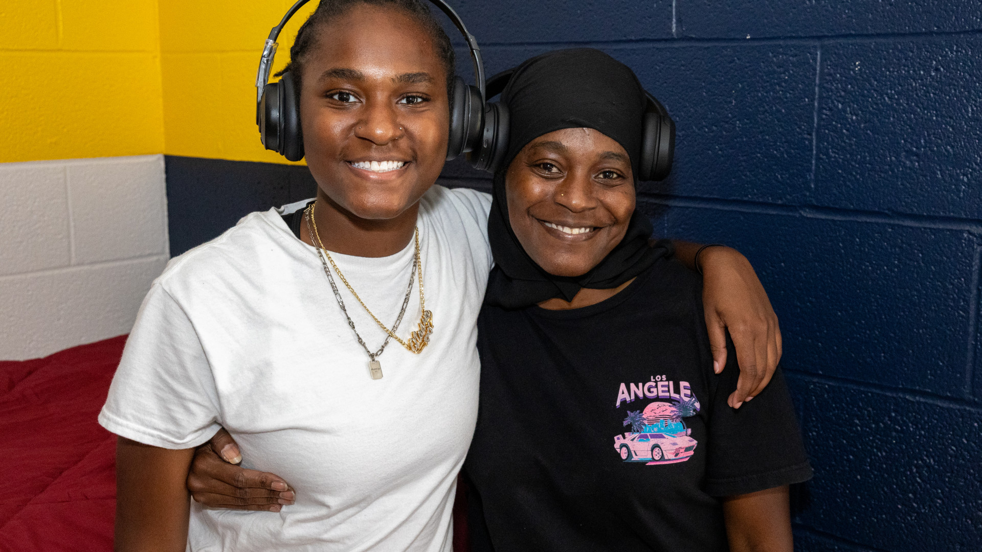 Nasya Jordan and their mom
