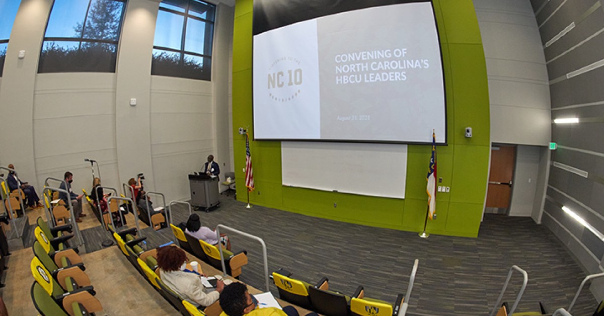 JCSU hosts inaugural NC10 Conference on campus Johnson C Smith