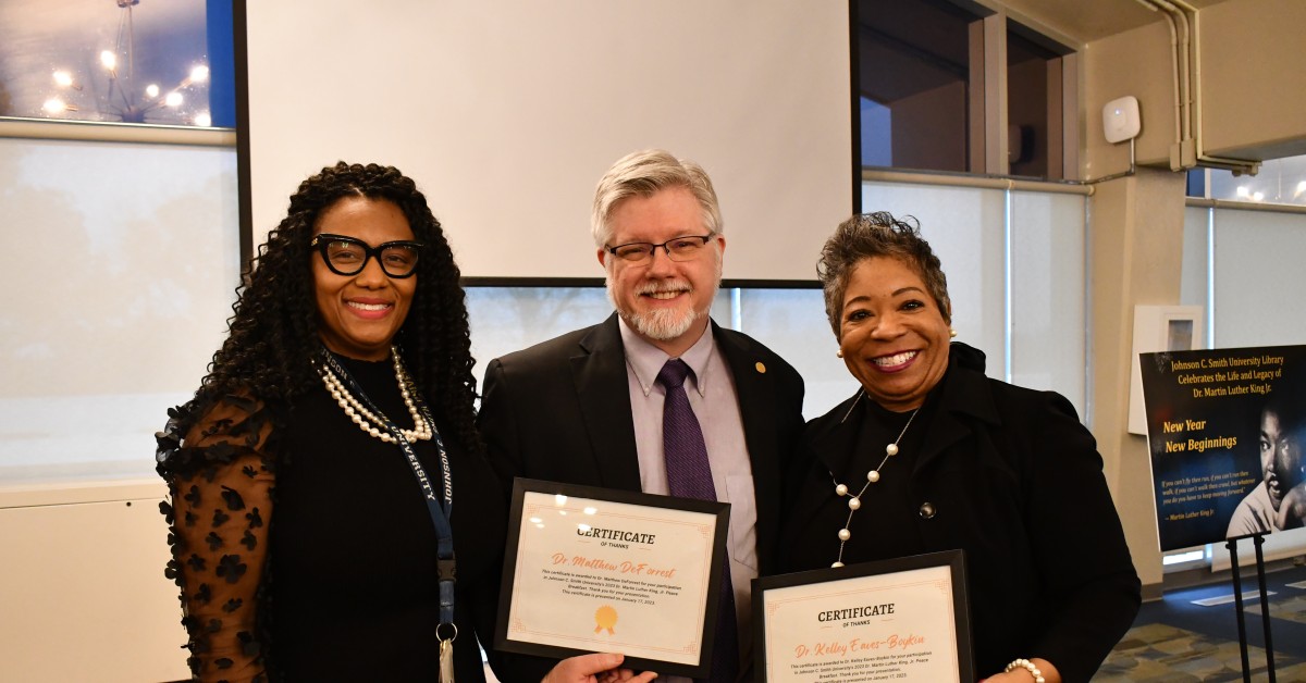 JCSU Reignites MLK Peace Breakfast with Notable Speakers Johnson C