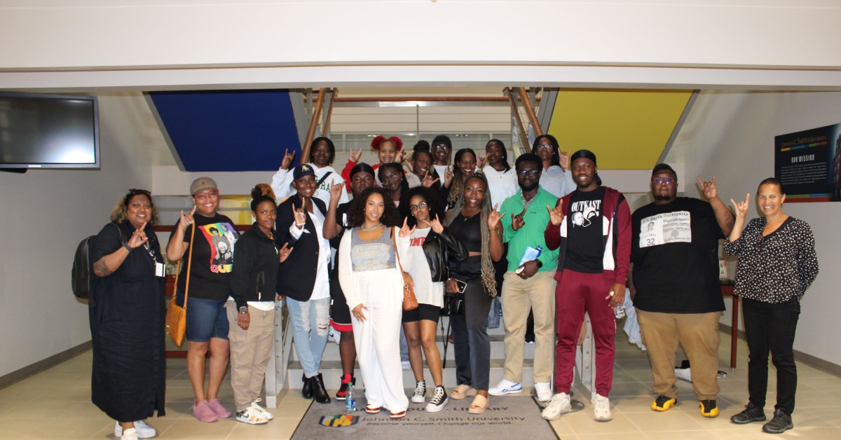 Students from Kingston University in the United Kingdom Learn about